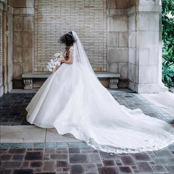Custom European wedding dress!